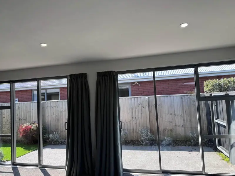 Move-out clean: living room and sliding doors by SN Cleaning Services, Christchurch