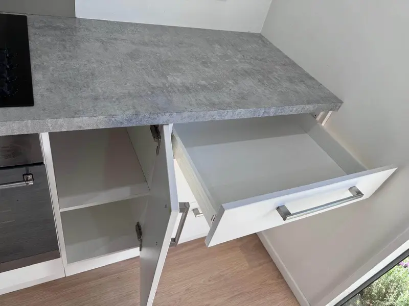 Move-out clean: kitchen drawers by SN Cleaning Services, Christchurch