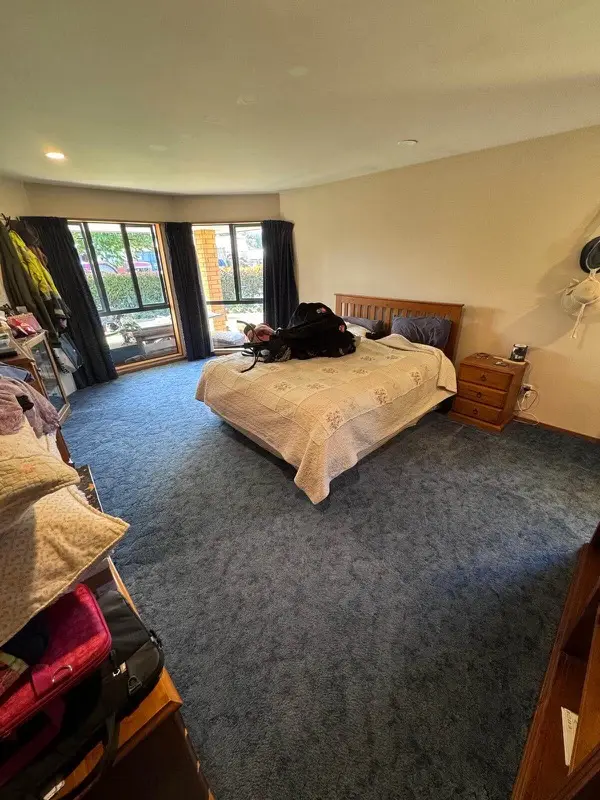 Bedroom carpet steam clean by SN Cleaning Services, Christchurch